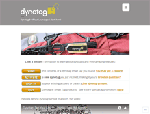 Tablet Screenshot of dynotag.com